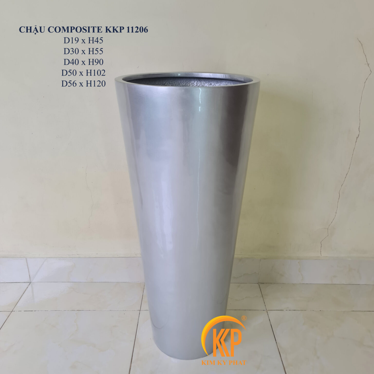 Chậu composite KKP 11206 cao cấp.