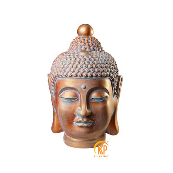fiberglass buddha head statue 13011