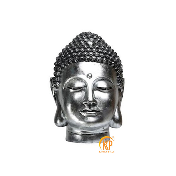 fiberglass buddha head statue 13015