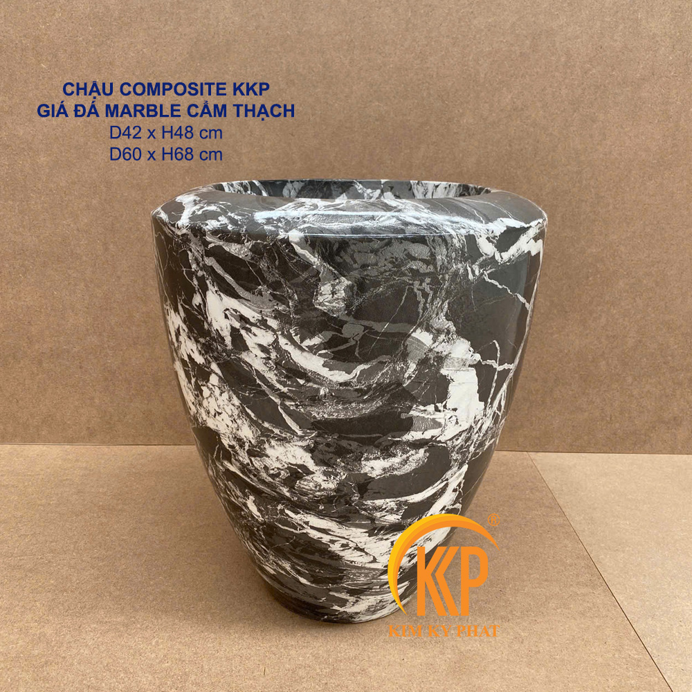Chậu composite giả marble KKP 11302MBCT